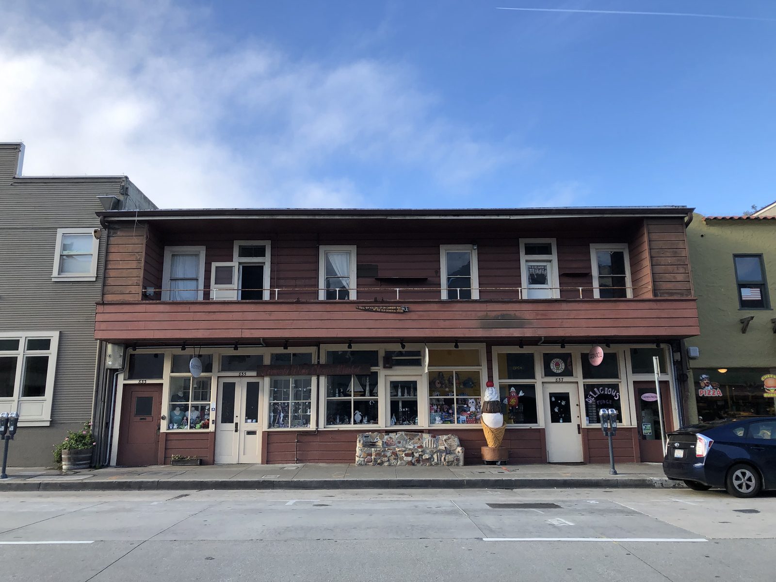 A historic Cannery Row building stands along Monterey's former sardine-canning waterfront. About 700 new hotel rooms are expected across the county by 2030.