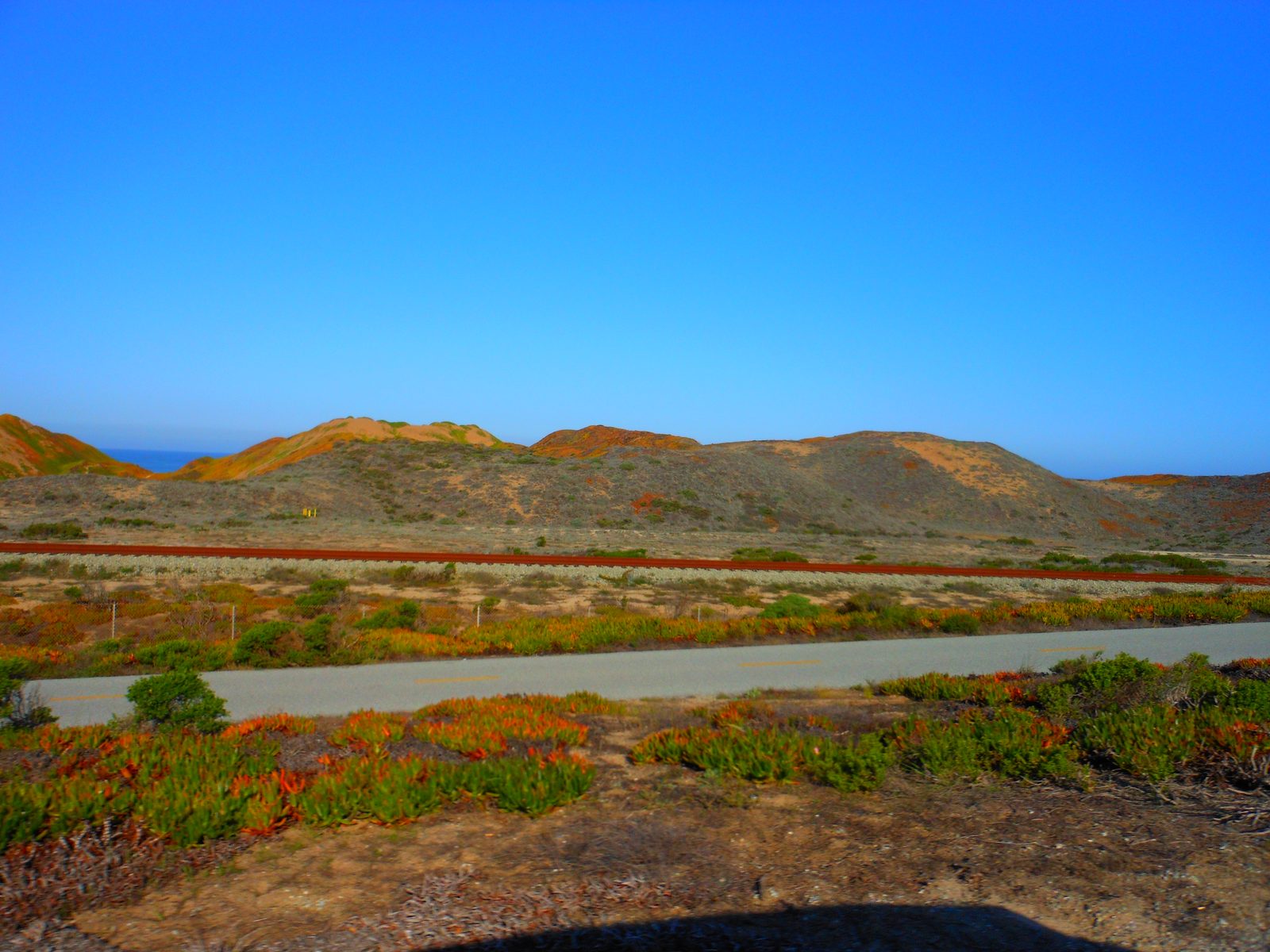 Dunes and shoreline at Fort Ord Dunes State Park. The Seaside Basin aquifer beneath this coastline will store the expanded Pure Water Monterey supply.