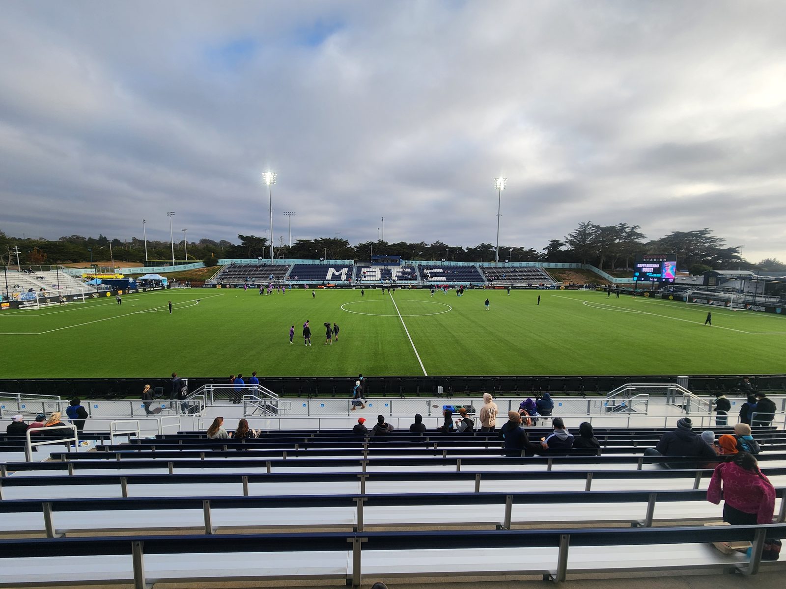 Cardinale Stadium in Seaside, home of Monterey Bay FC. The Union return home Saturday, Oct. 17, to host the Colorado Springs Switchbacks after Saturday's 3-1 loss in Albuquerque.