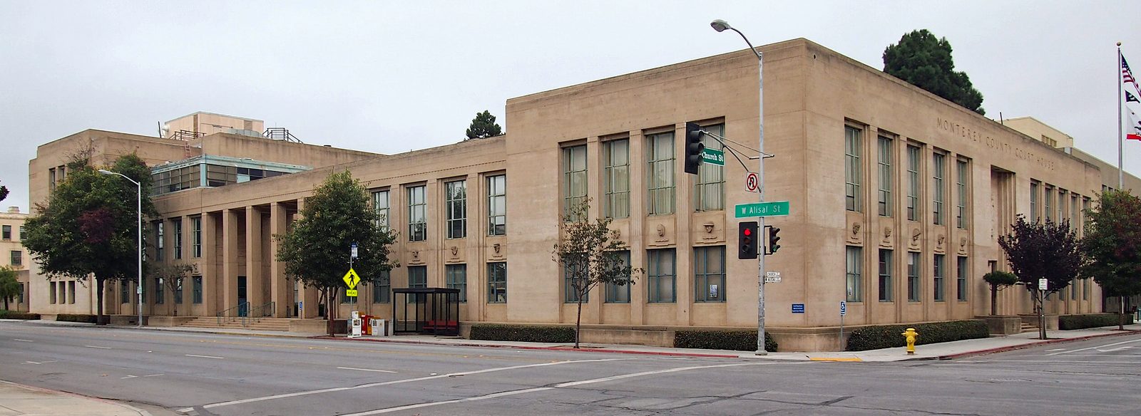 The Monterey County Courthouse in Salinas. A judge issued a Ramey warrant for the 14-year-old on Aug. 11; eight days later, DNA results identified Sergio Galvez Perez and the teen as the baby's biological parents, and a Ramey warrant followed for Perez.
