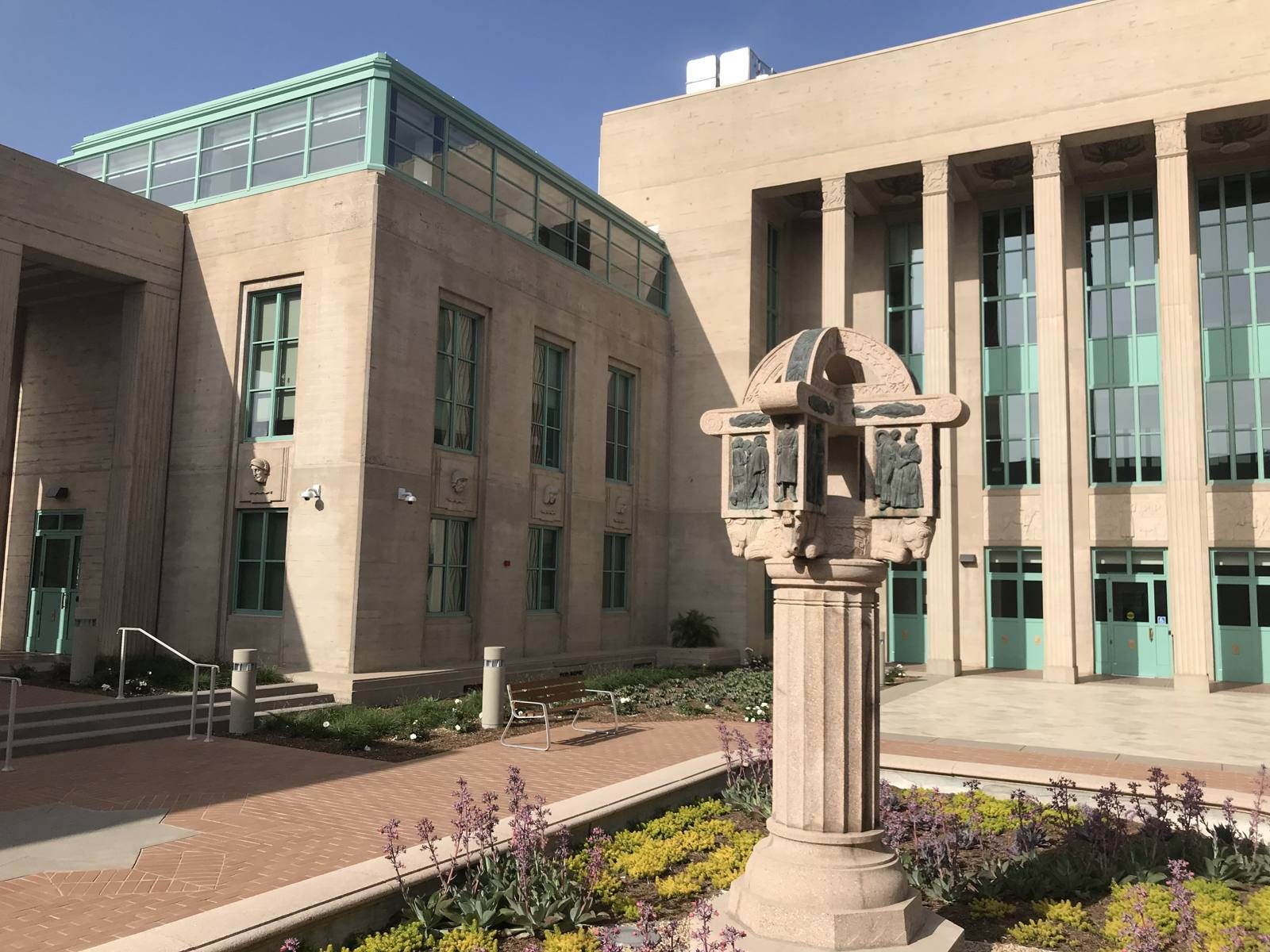 The Monterey County Courthouse in Salinas, seat of county government. Vote-by-mail ballots began arriving in voters' mailboxes on Oct. 1, and in-person early voting starts Monday, Oct. 5.