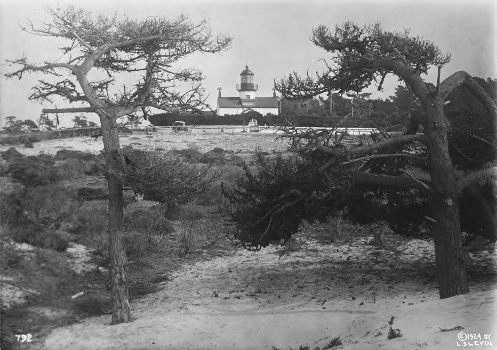 Point Pinos Light in 1924, the oldest continuously operating lighthouse on the West Coast. The Kimpton Mirador opened Jan. 28 in the heart of Pacific Grove.